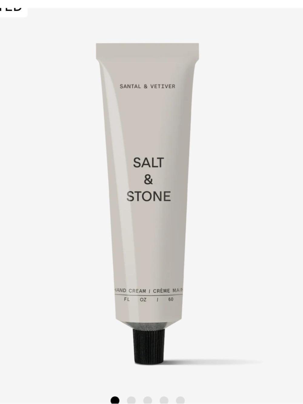 Brand New Salt & Stone santal
Vetvier Hand Cream